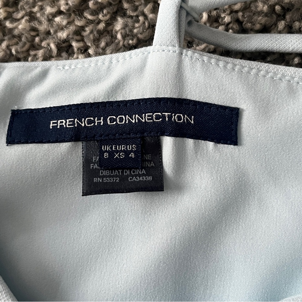 French Connection Light Blue Mini Dress - Picture 7 of 8